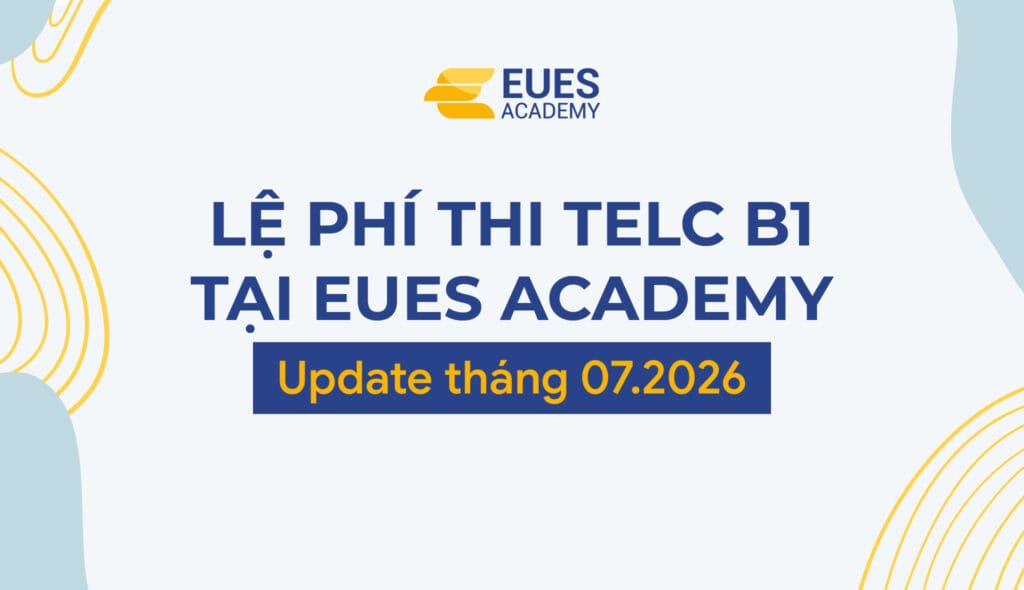 lệ phí thi TELC B1