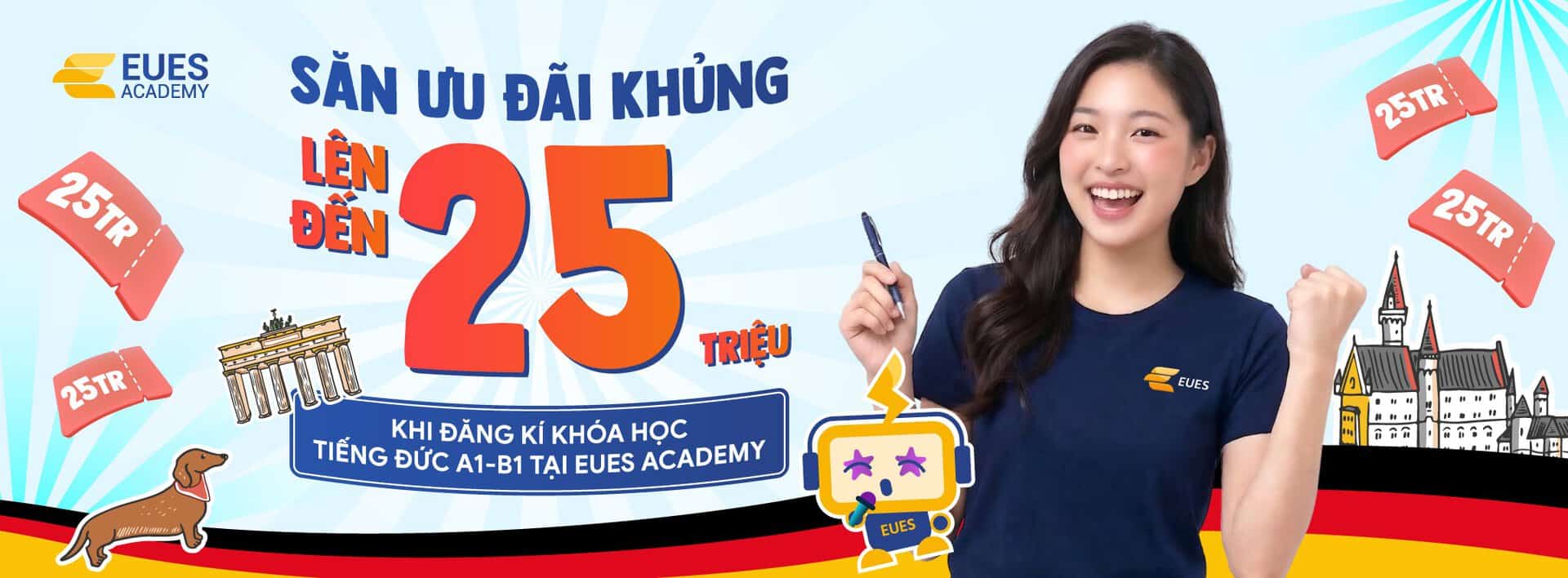 học tiếng Đức tại EUES ACADEMY