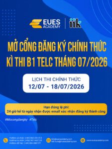Thi TELC tháng 07/2026